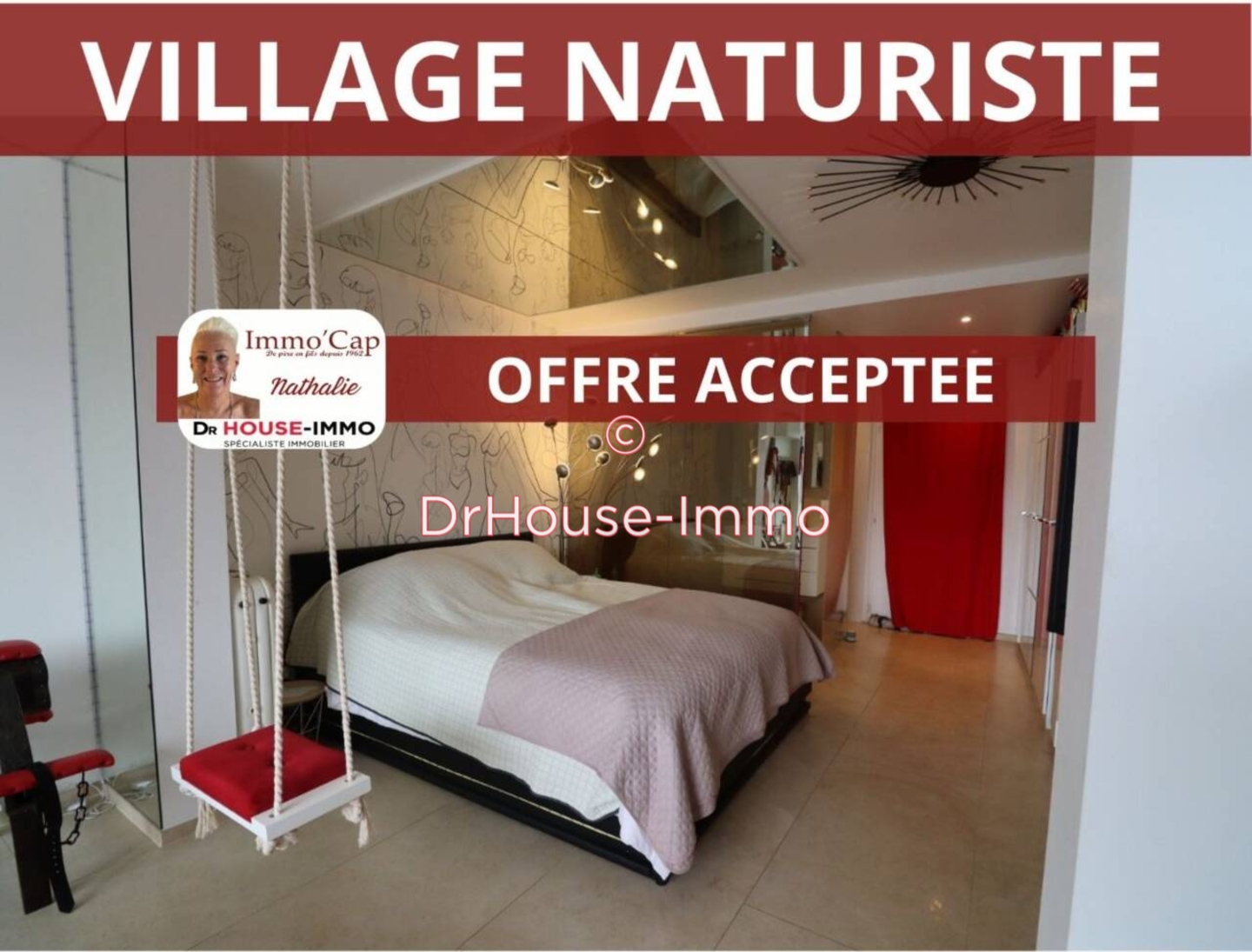 Appartement 1 pièce de 30 m² - Cap d'Agde (34300)