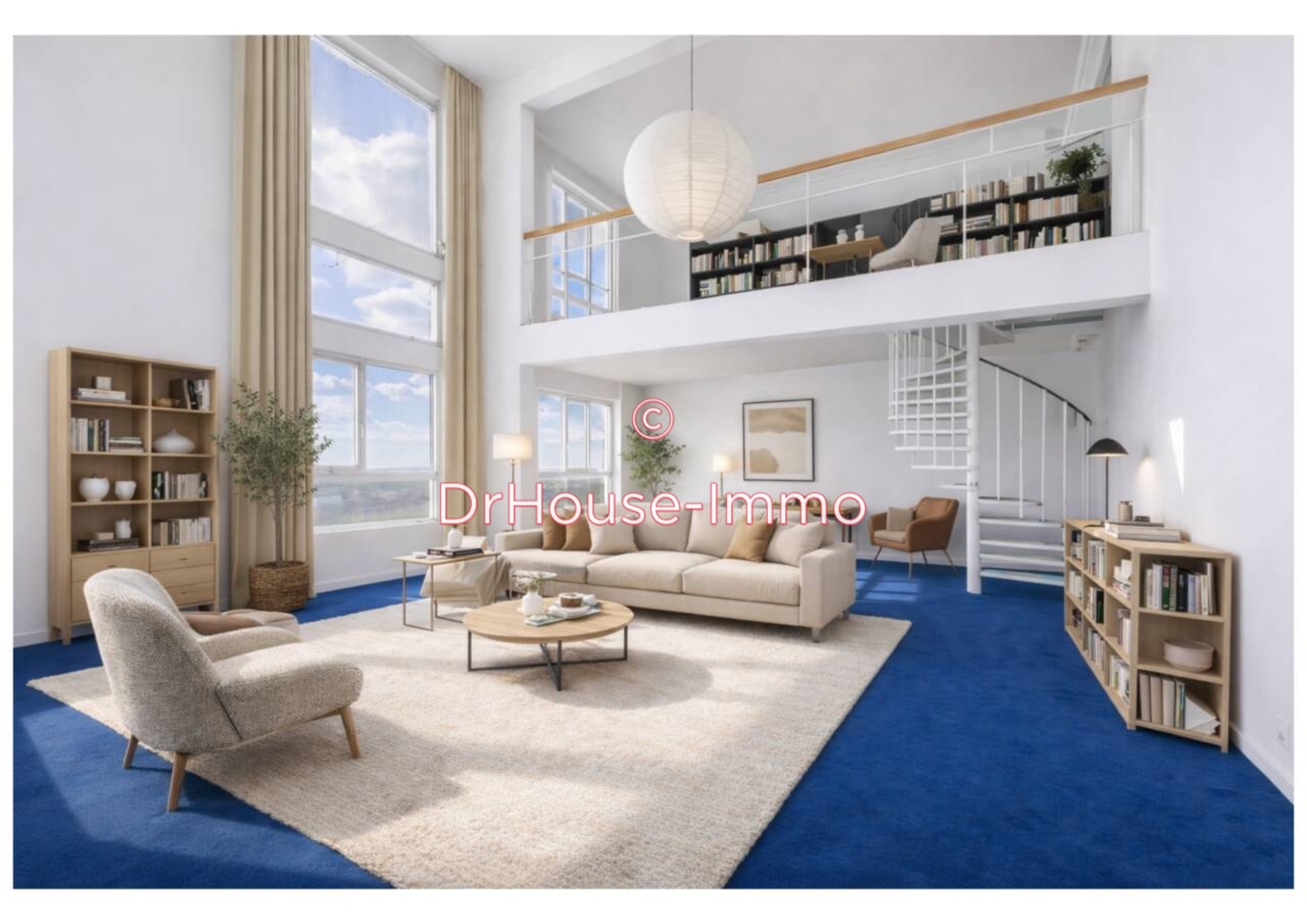 Appartement 6 pièces de 181 m² - Paris (75013)