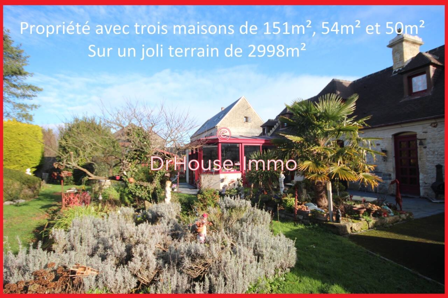 Maison 14 pièces de 255 m² - Port-en-Bessin-Huppain (14520)