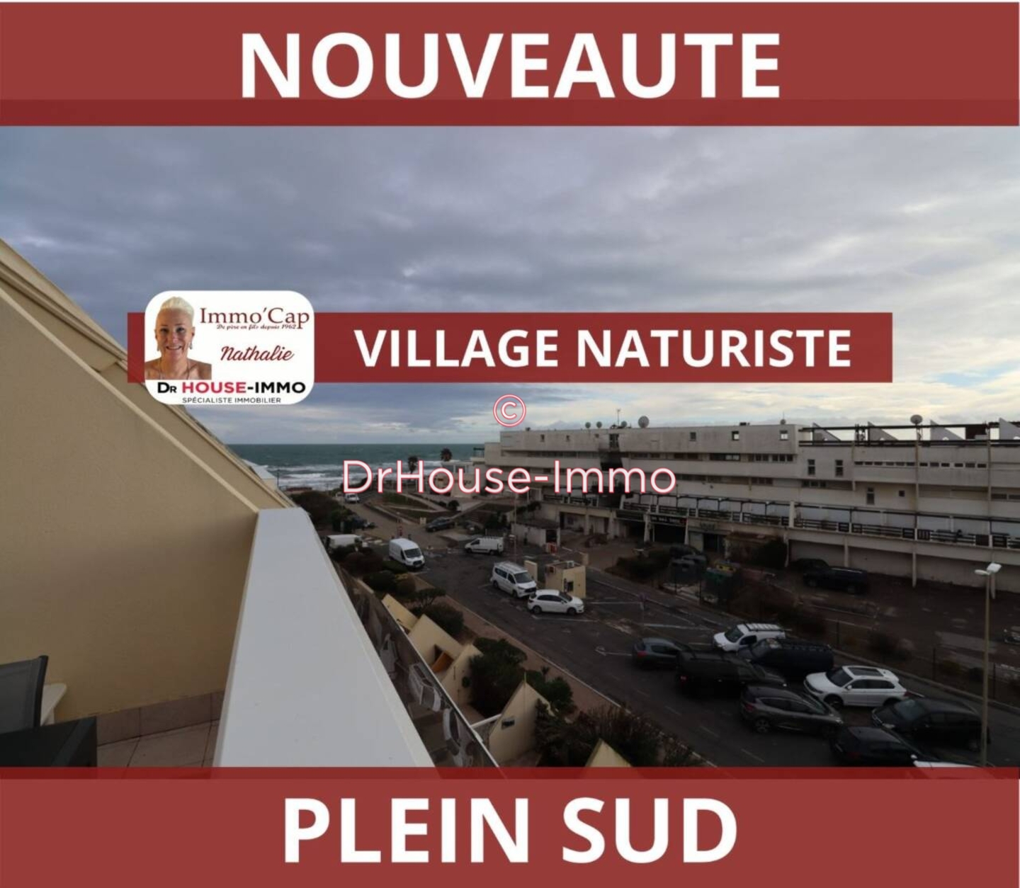 Appartement 1 pièce de 18 m² - Cap d'Agde (34300)