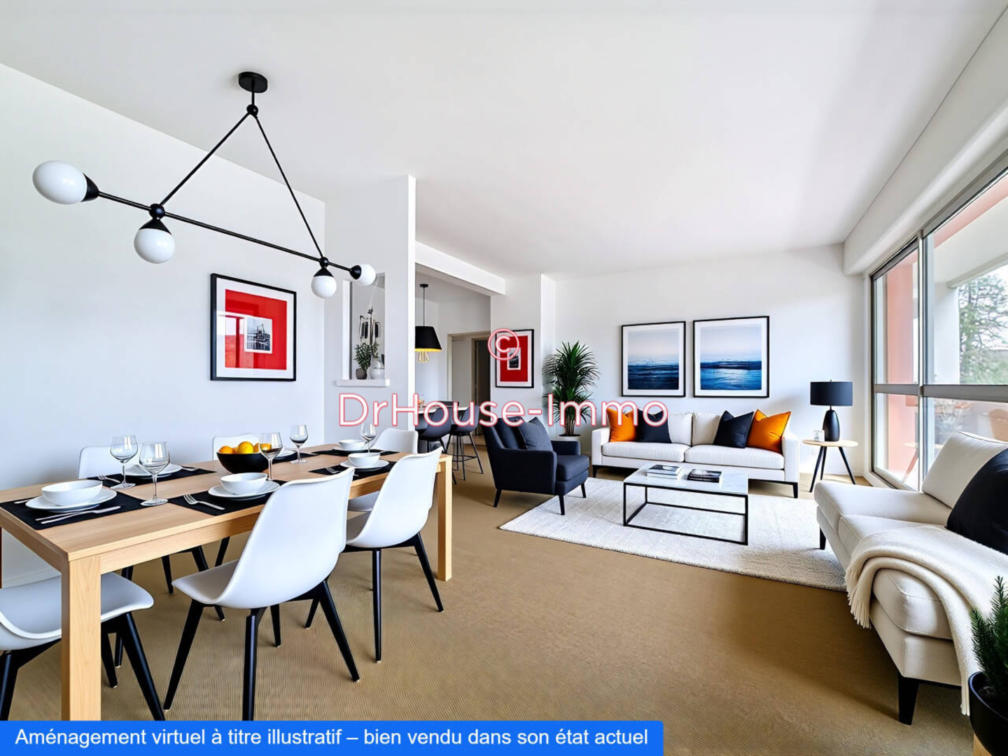 Appartement 4 pièces de 89 m² - Garches (92380)