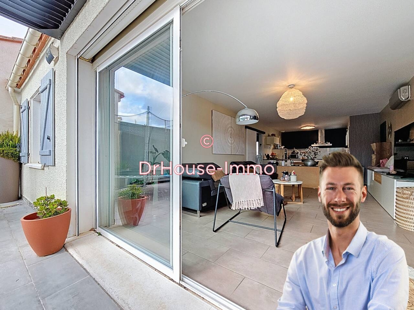 Maison 3 pièces de 81 m² - Fourques (66300)