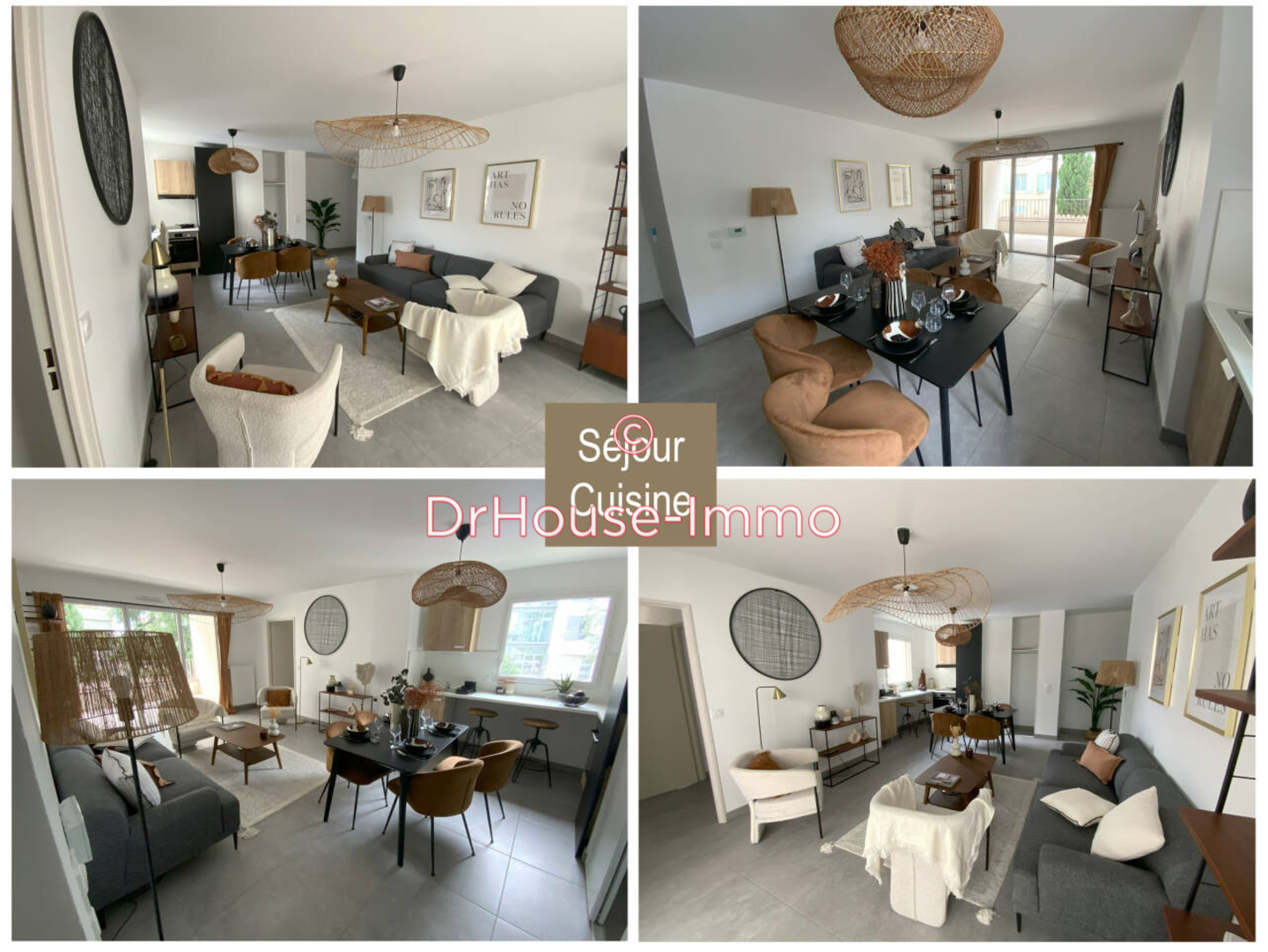 Appartement 3 pièces de 65 m² - Lyon (69008)