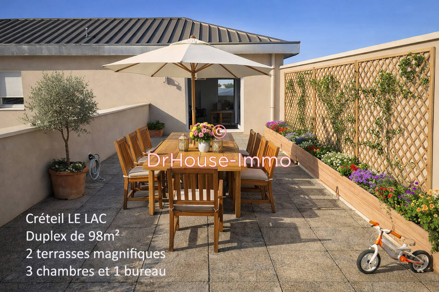 Appartement 5 pièces de 97 m² - Créteil (94000)