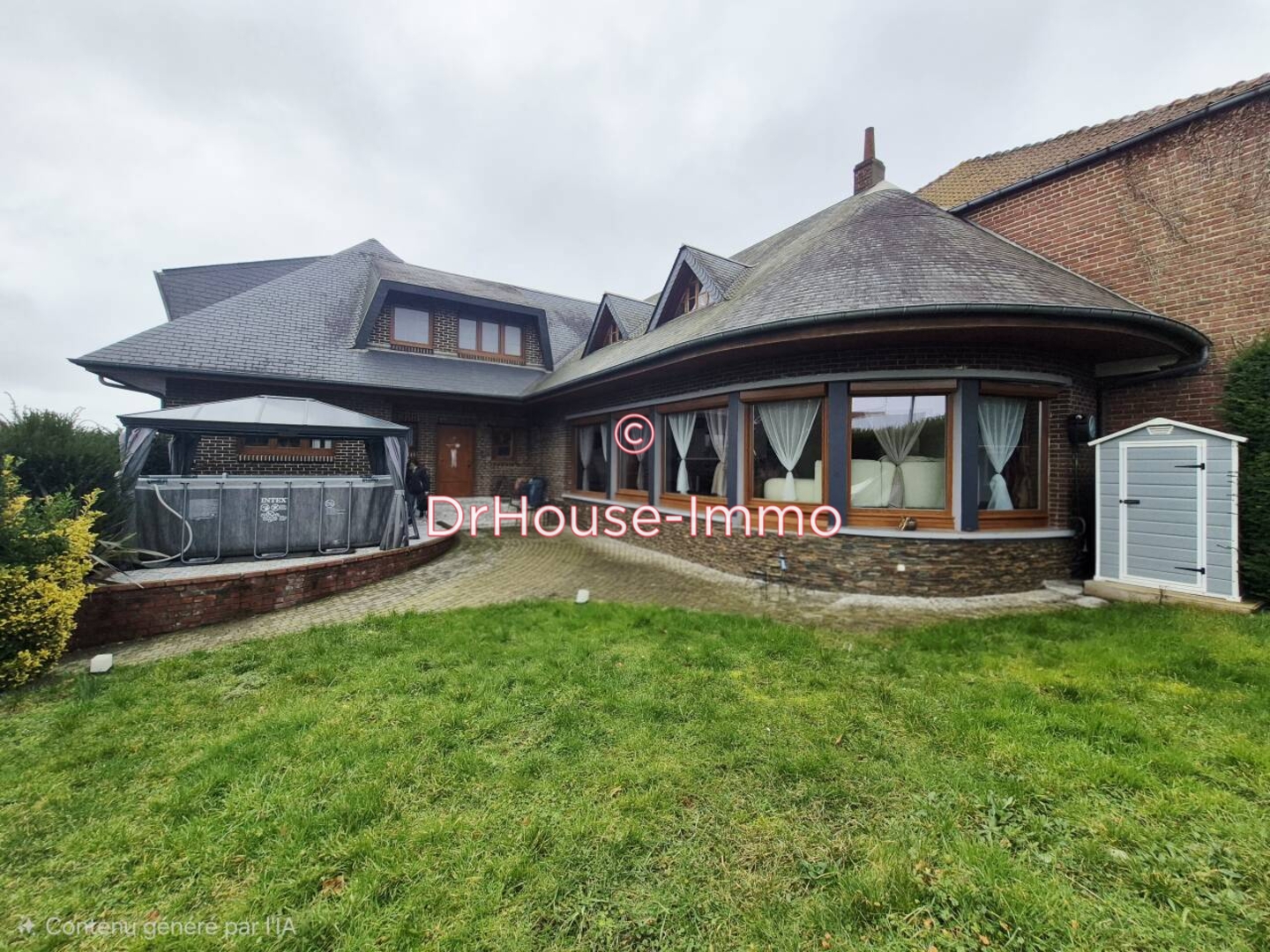 Maison 5 pièces de 200 m² - Marles-les-Mines (62540)