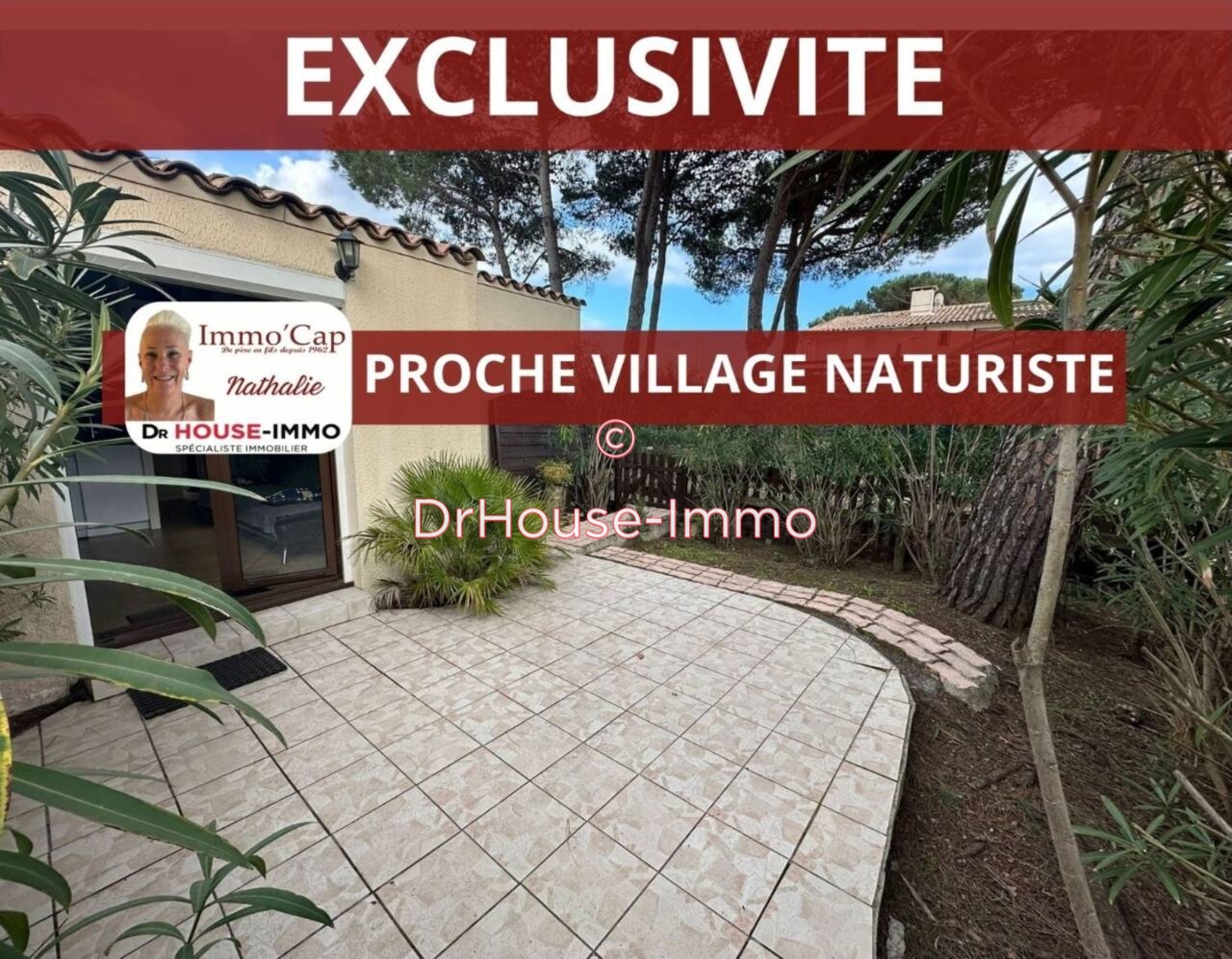 Maison 4 pièces de 36 m² - Cap d'Agde (34300)