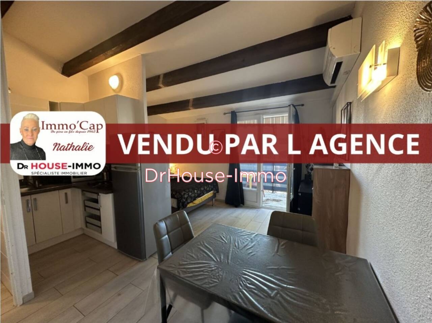 Appartement 1 pièce de 19 m² - Cap d'Agde (34300)