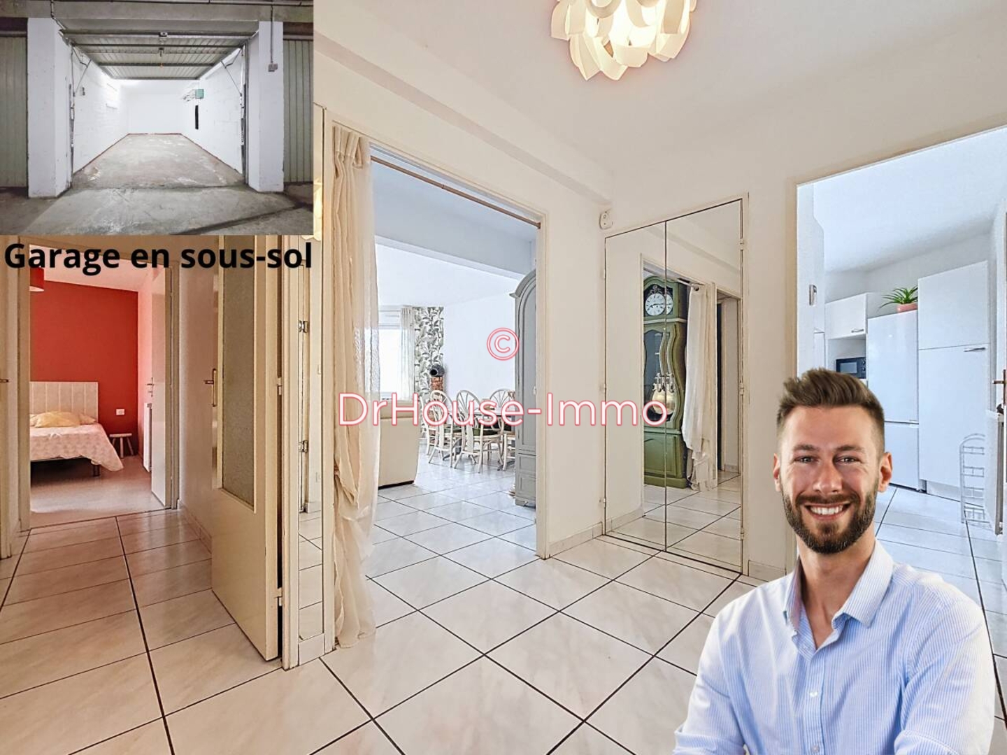 Appartement 3 pièces de 71 m² - Perpignan (66000)