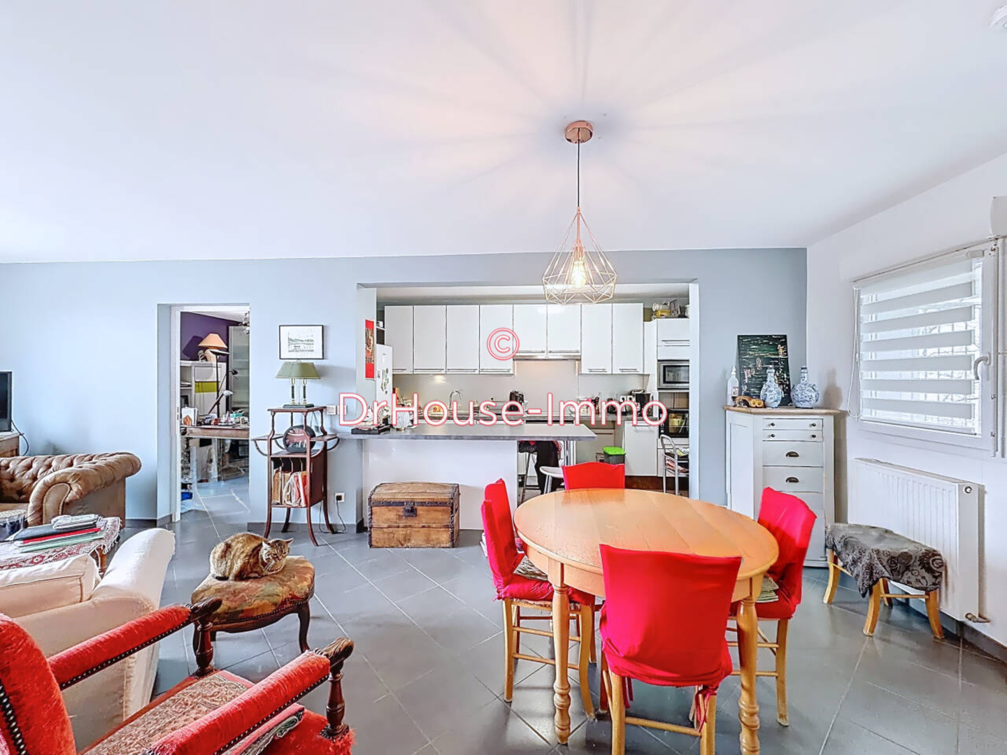 Appartement 4 pièces de 80 m² - Lyon (69009)