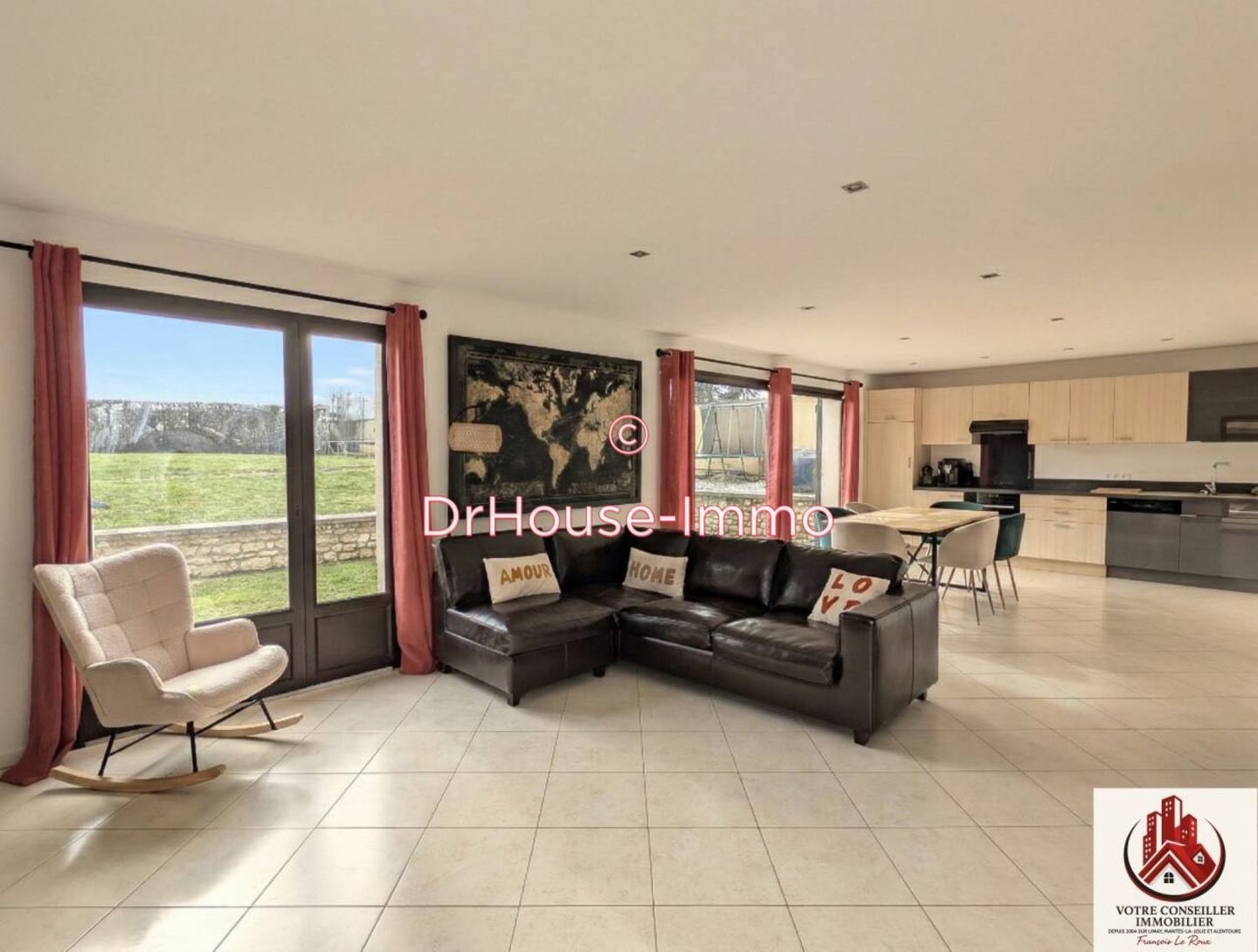 Maison 7 pièces de 149 m² - Saint-Martin-la-Garenne (78520)