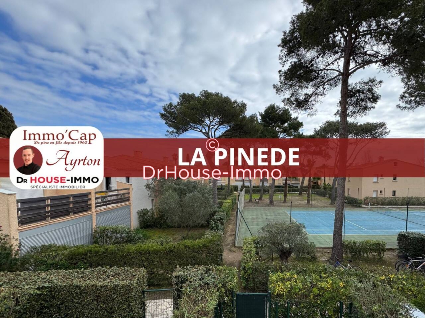 Appartement 3 pièces de 36 m² - Cap d'Agde (34300)