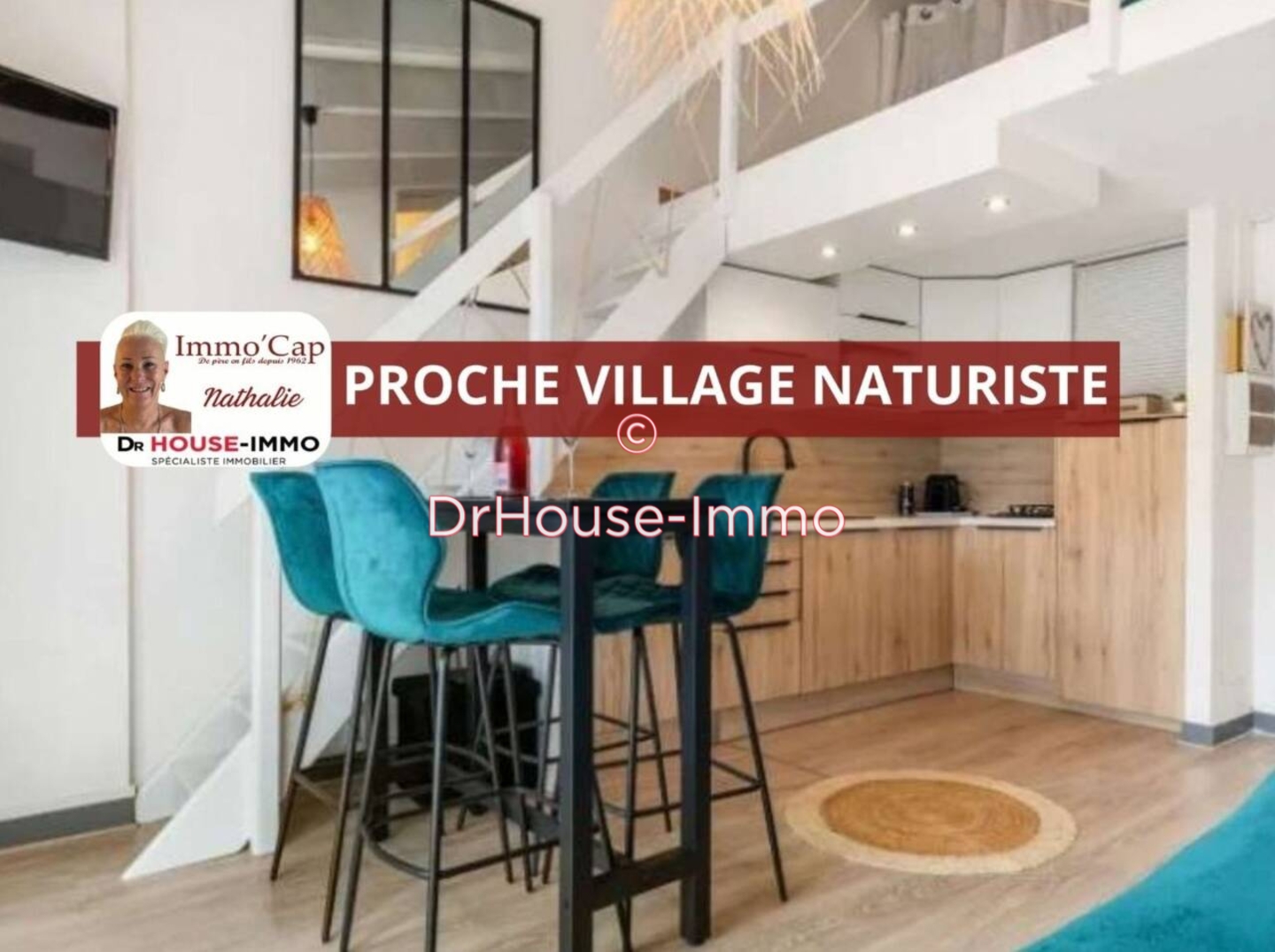 Appartement 3 pièces de 25 m² - Cap d'Agde (34300)