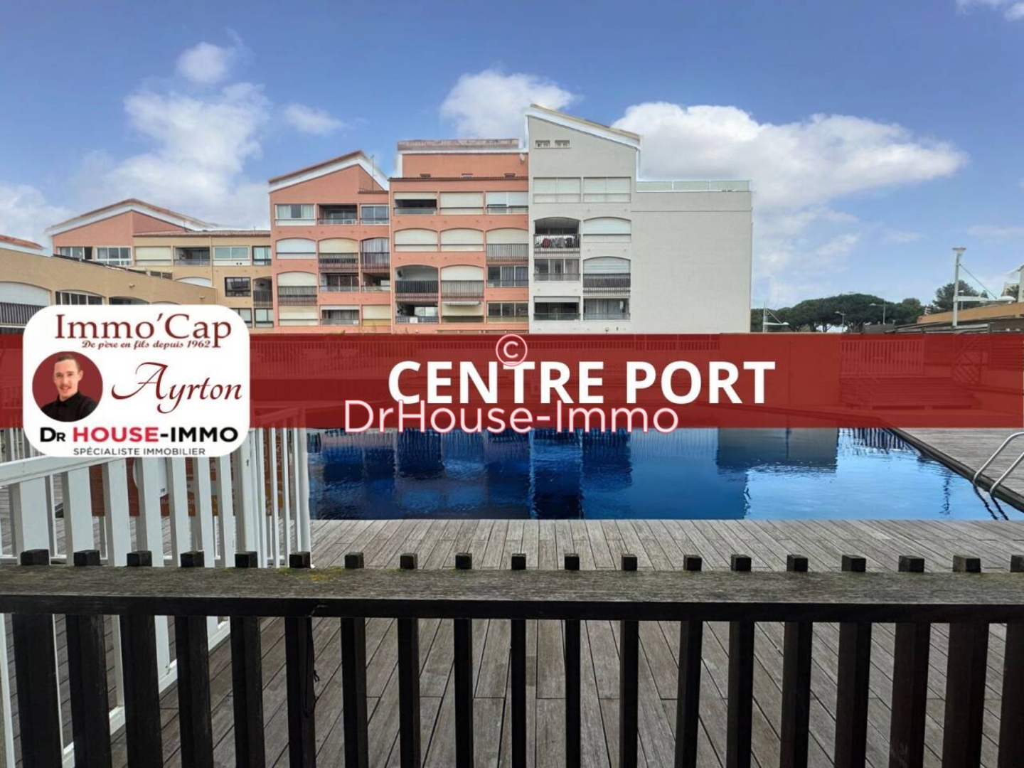 Appartement 1 pièce de 26 m² - Cap d'Agde (34300)