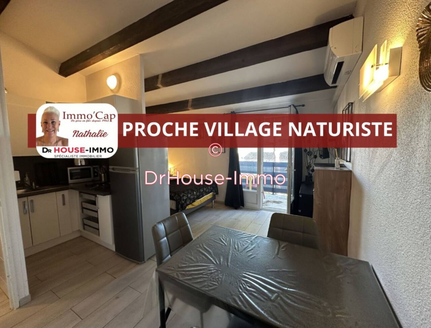 Appartement 1 pièce de 19 m² - Cap d'Agde (34300)