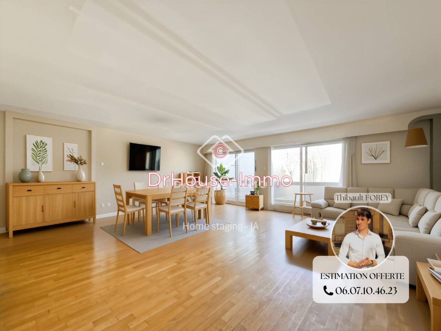 Appartement 5 pièces de 114 m² - Neuilly-sur-Seine (92200)