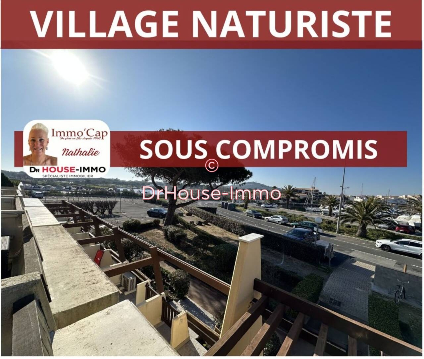 Appartement 1 pièce de 20 m² - Cap d'Agde (34300)