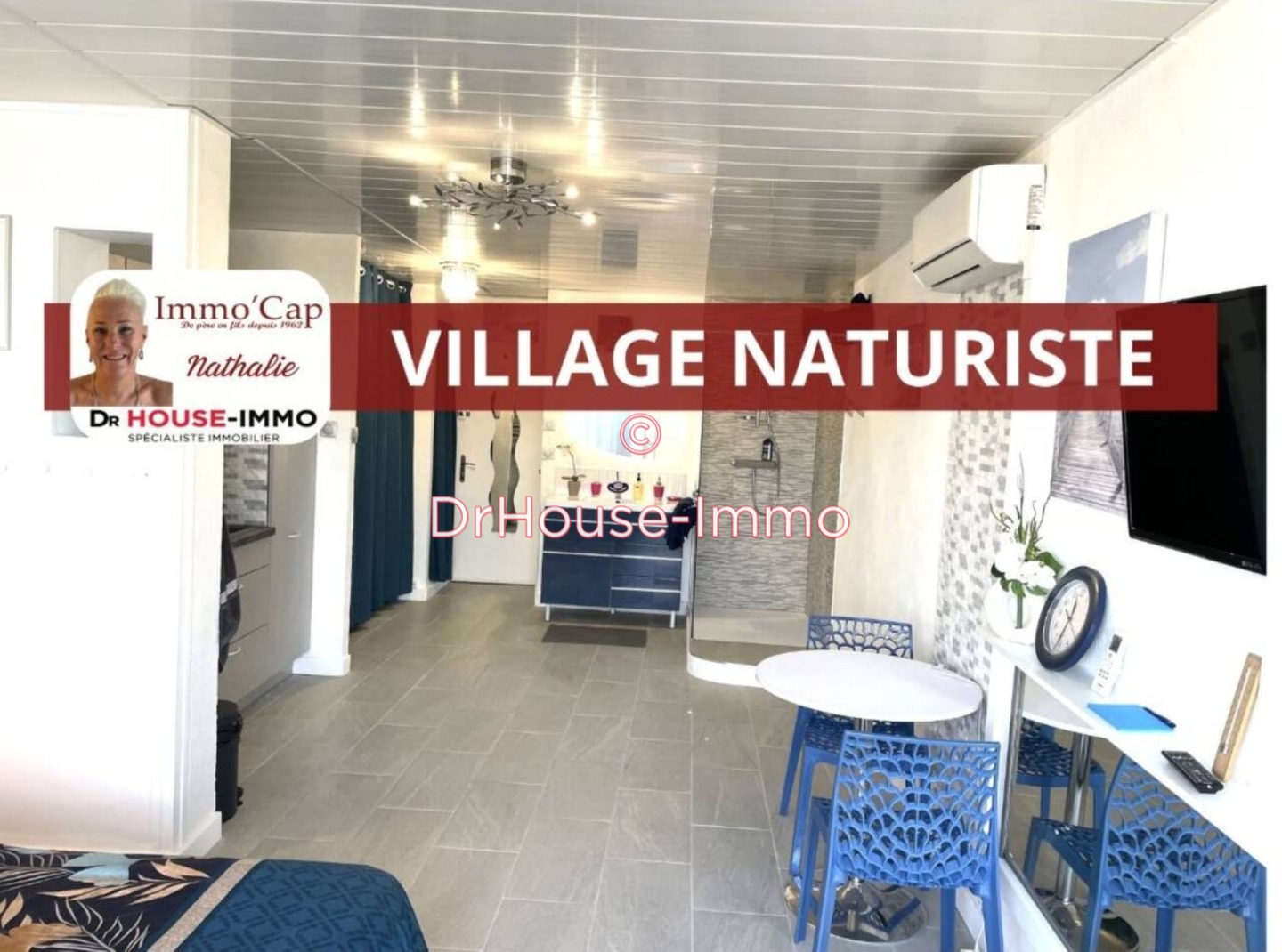 Appartement 1 pièce de 27 m² - Cap d'Agde (34300)
