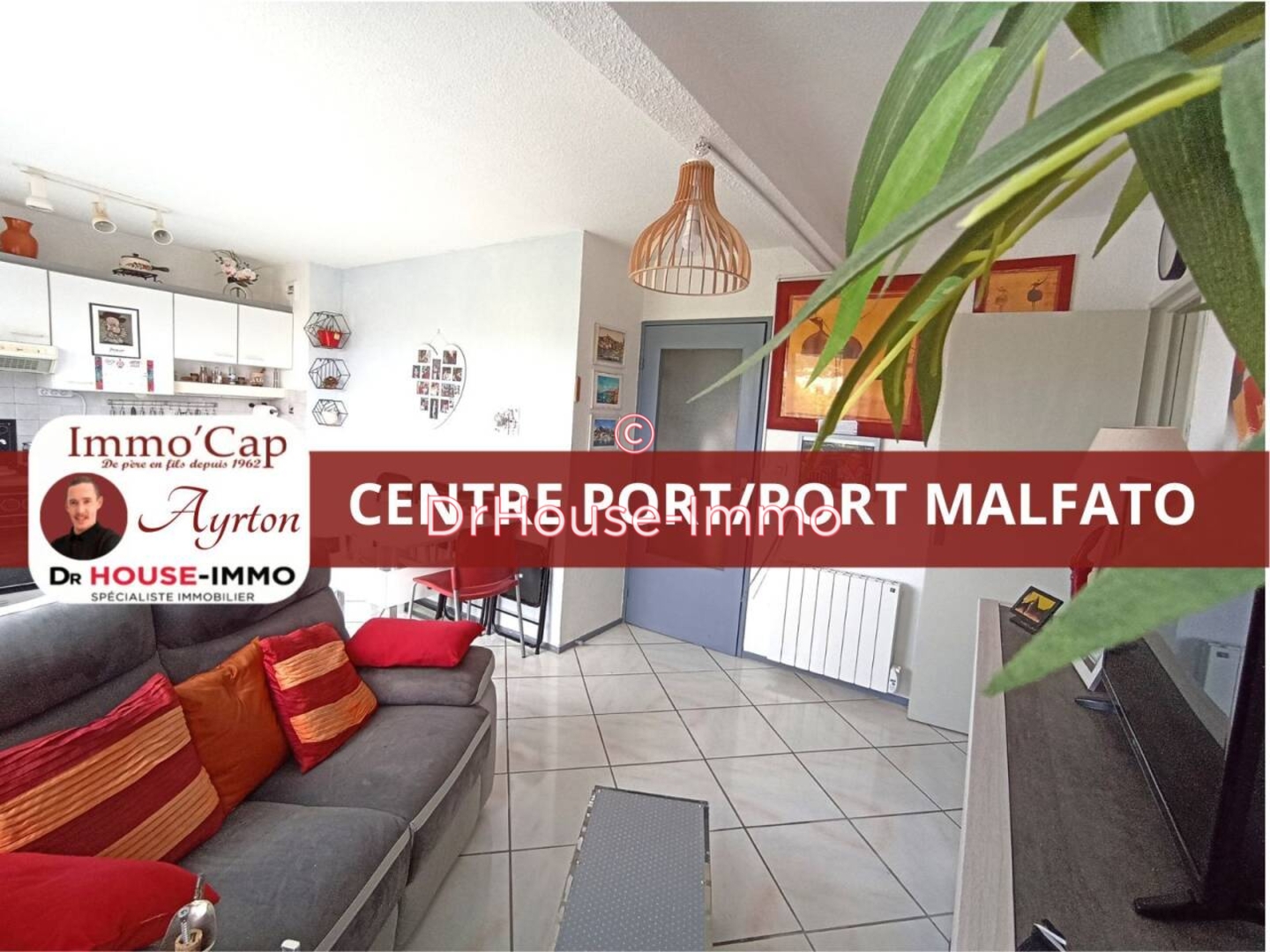 Appartement 2 pièces de 33 m² - Cap d'Agde (34300)