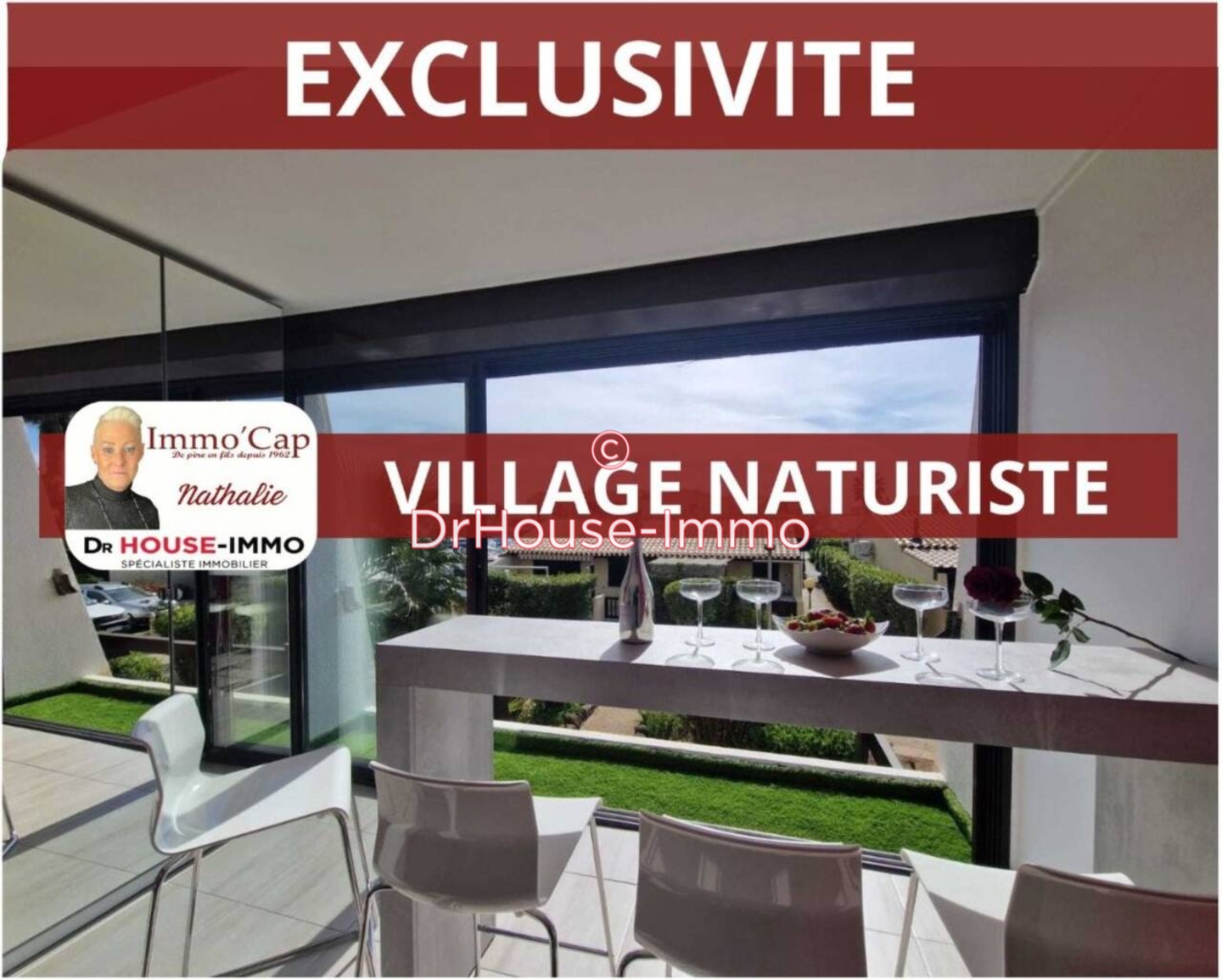 Appartement 1 pièce de 17 m² - Cap d'Agde (34300)