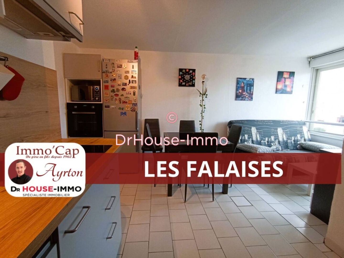 Appartement 2 pièces de 25 m² - Cap d'Agde (34300)