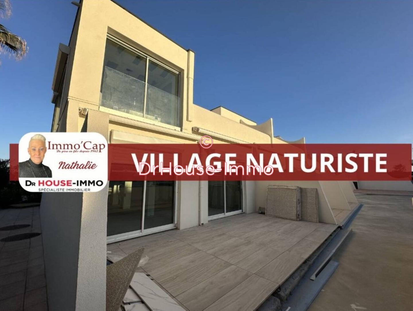 Appartement 2 pièces de 64 m² - Cap d'Agde (34300)