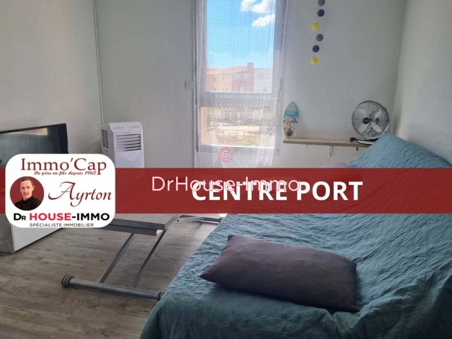 Appartement 1 pièce de 14 m² - Cap d'Agde (34300)