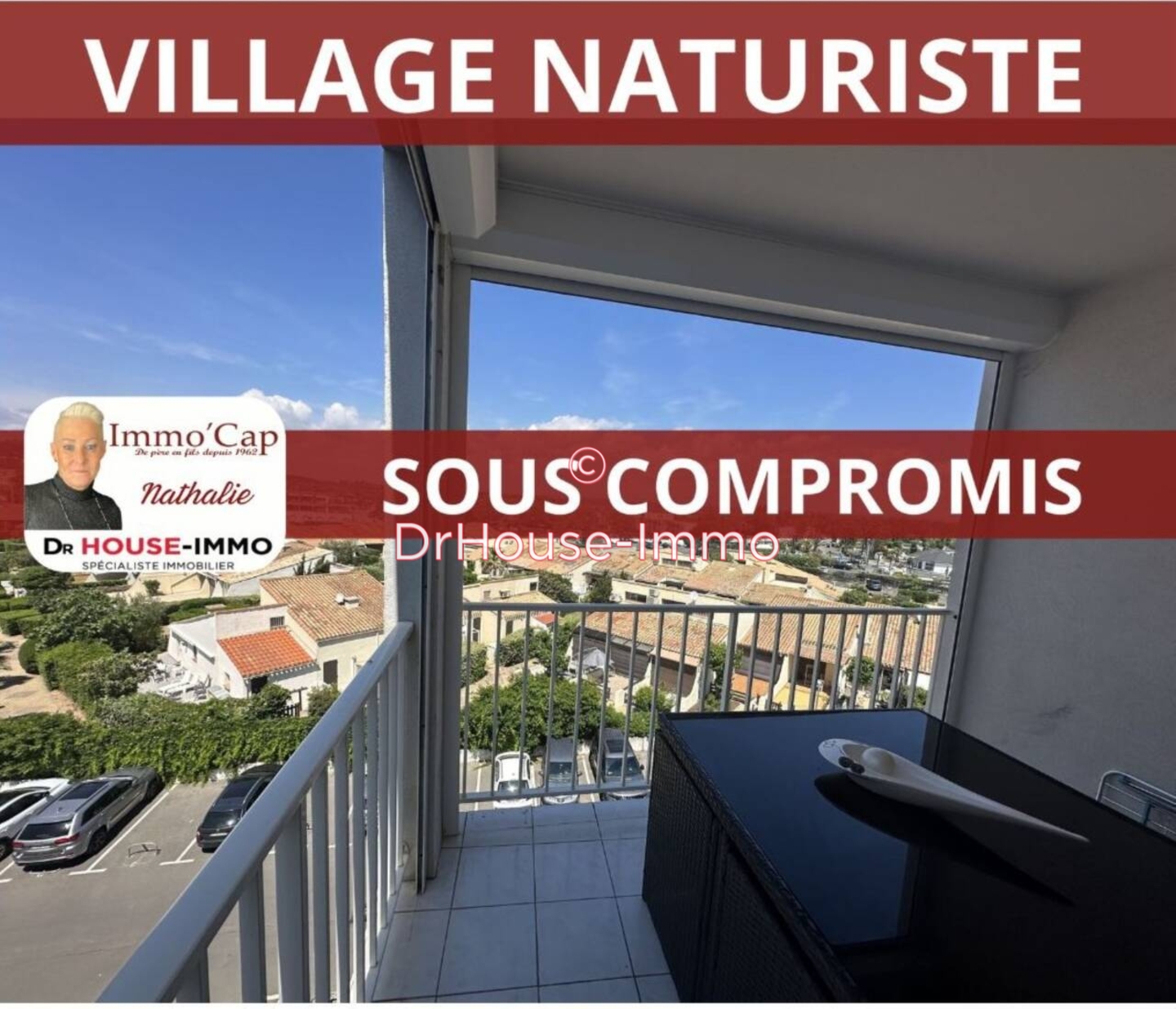 Appartement 2 pièces de 31 m² - Cap d'Agde (34300)