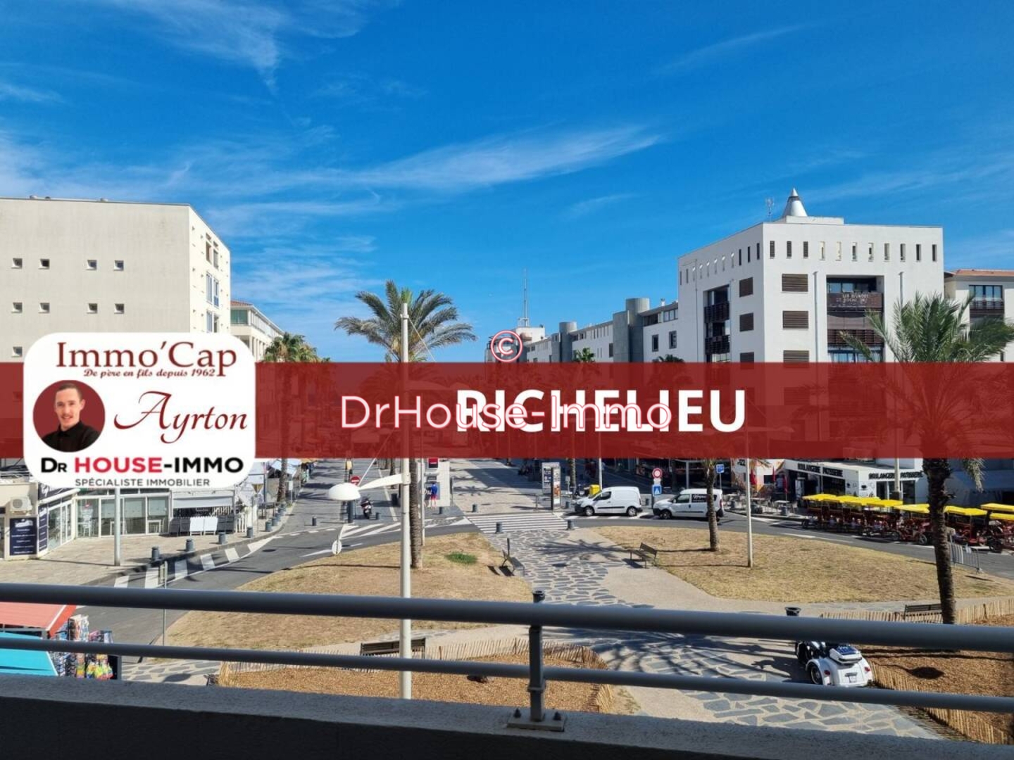 Appartement 3 pièces de 47 m² - Cap d'Agde (34300)