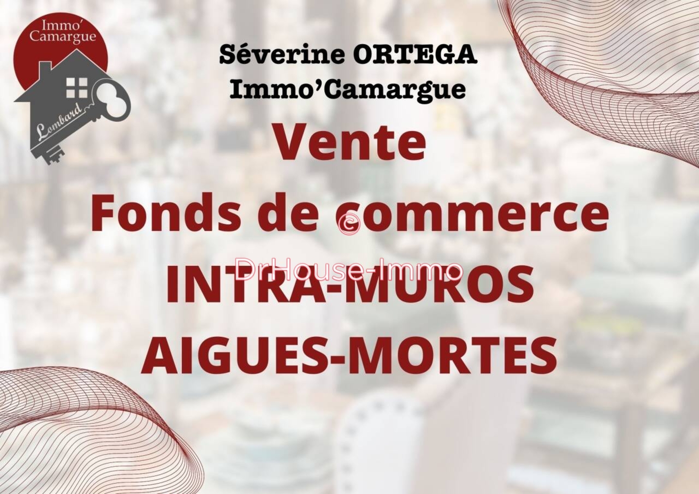 Commerce 2 pièces de 50 m² - Aigues-Mortes (30220)