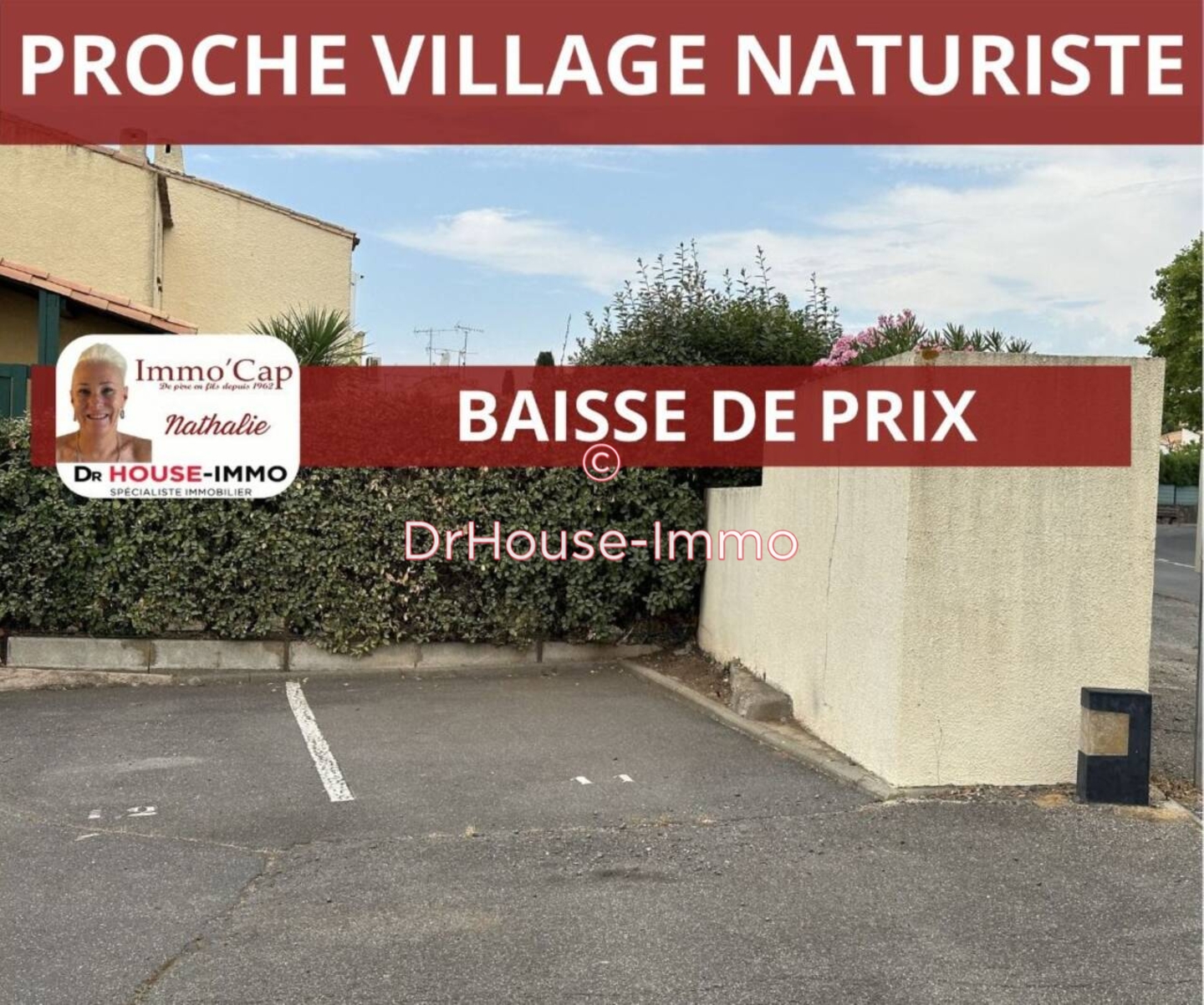 Parking / Box de 15 m² - Cap d'Agde (34300)
