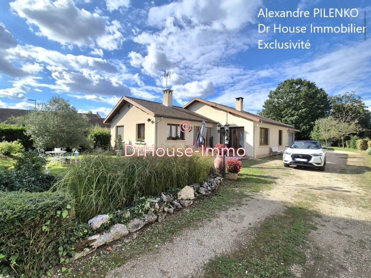 Maison 6 pièces de 160 m² - Gergy (71590)