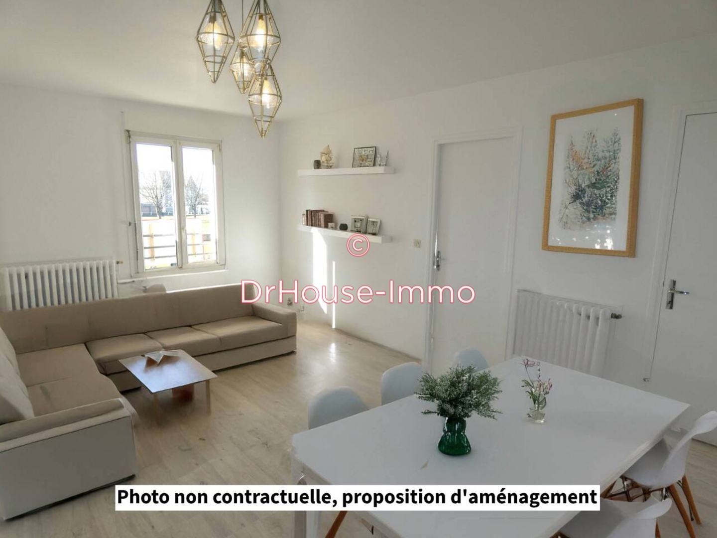 Appartement 3 pièces de 65 m² - La Couture-Boussey (27750)