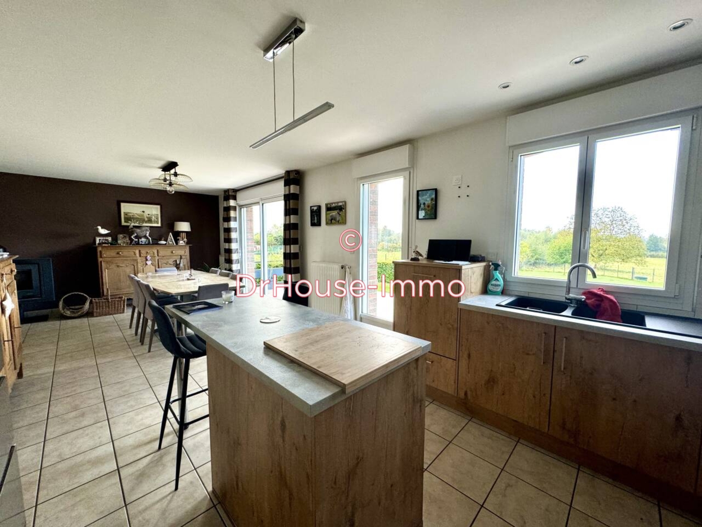 Maison 9 pièces de 150 m² - Potelle (59530)
