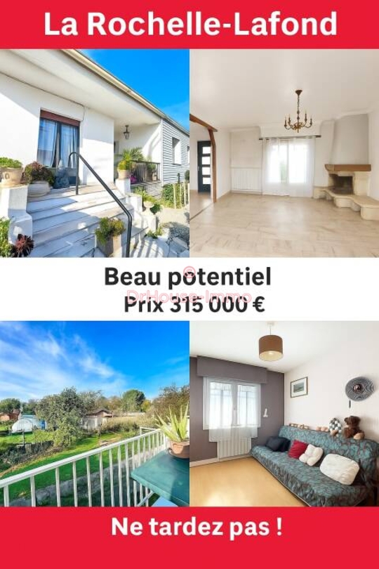 Maison 4 pièces de 71 m² - La Rochelle (17000)