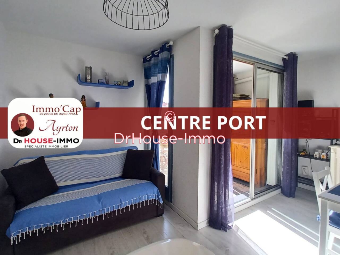 Appartement 2 pièces de 32 m² - Cap d'Agde (34300)