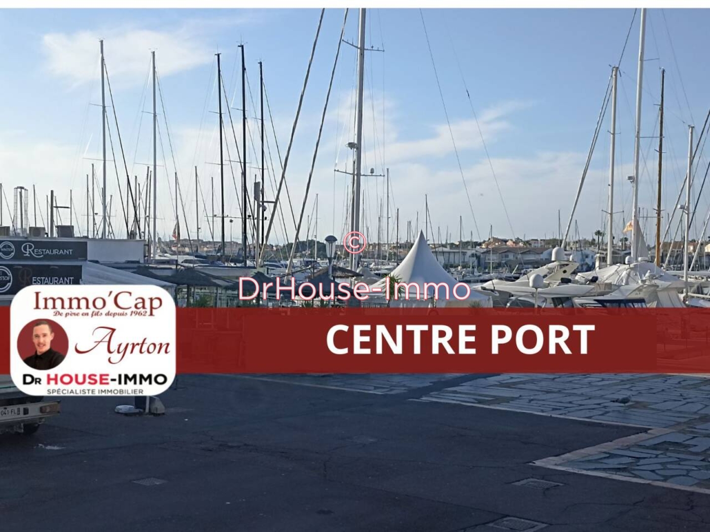 Appartement 2 pièces de 20 m² - Cap d'Agde (34300)