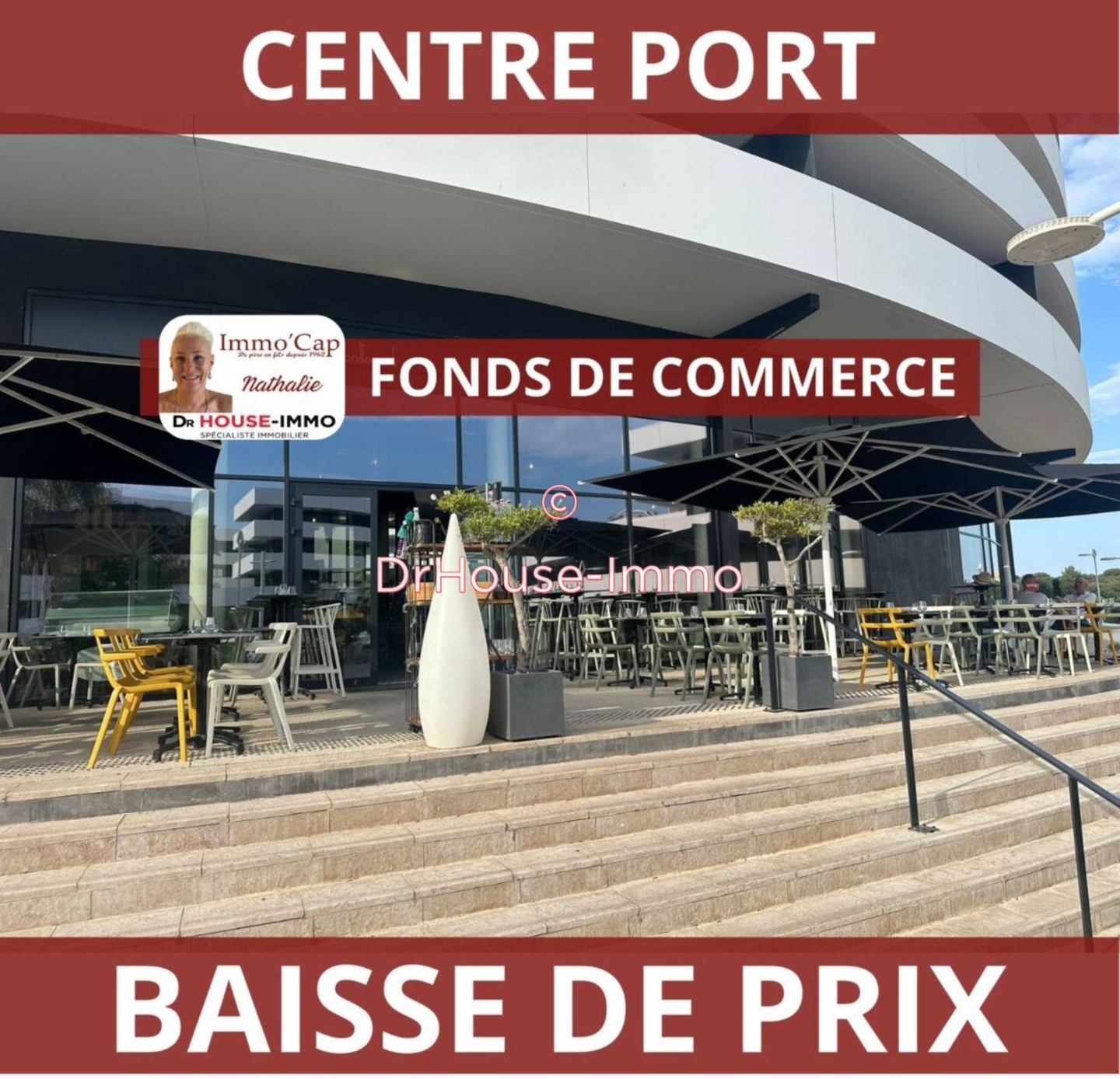 Commerce de 175 m² - Cap d'Agde (34300)