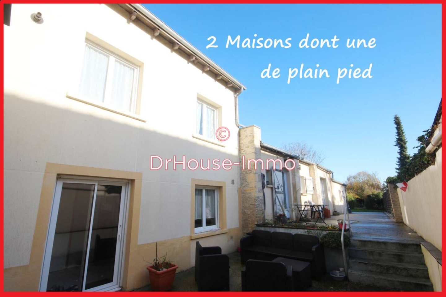 Maison 7 pièces de 150 m² - Biéville-Beuville (14112)