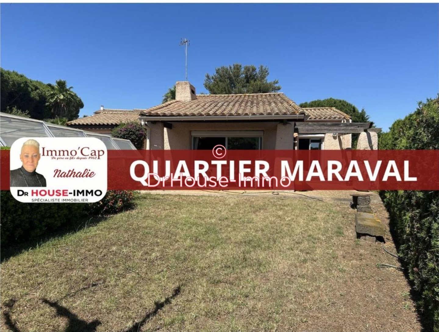 Maison 5 pièces de 140 m² - Cap d'Agde (34300)