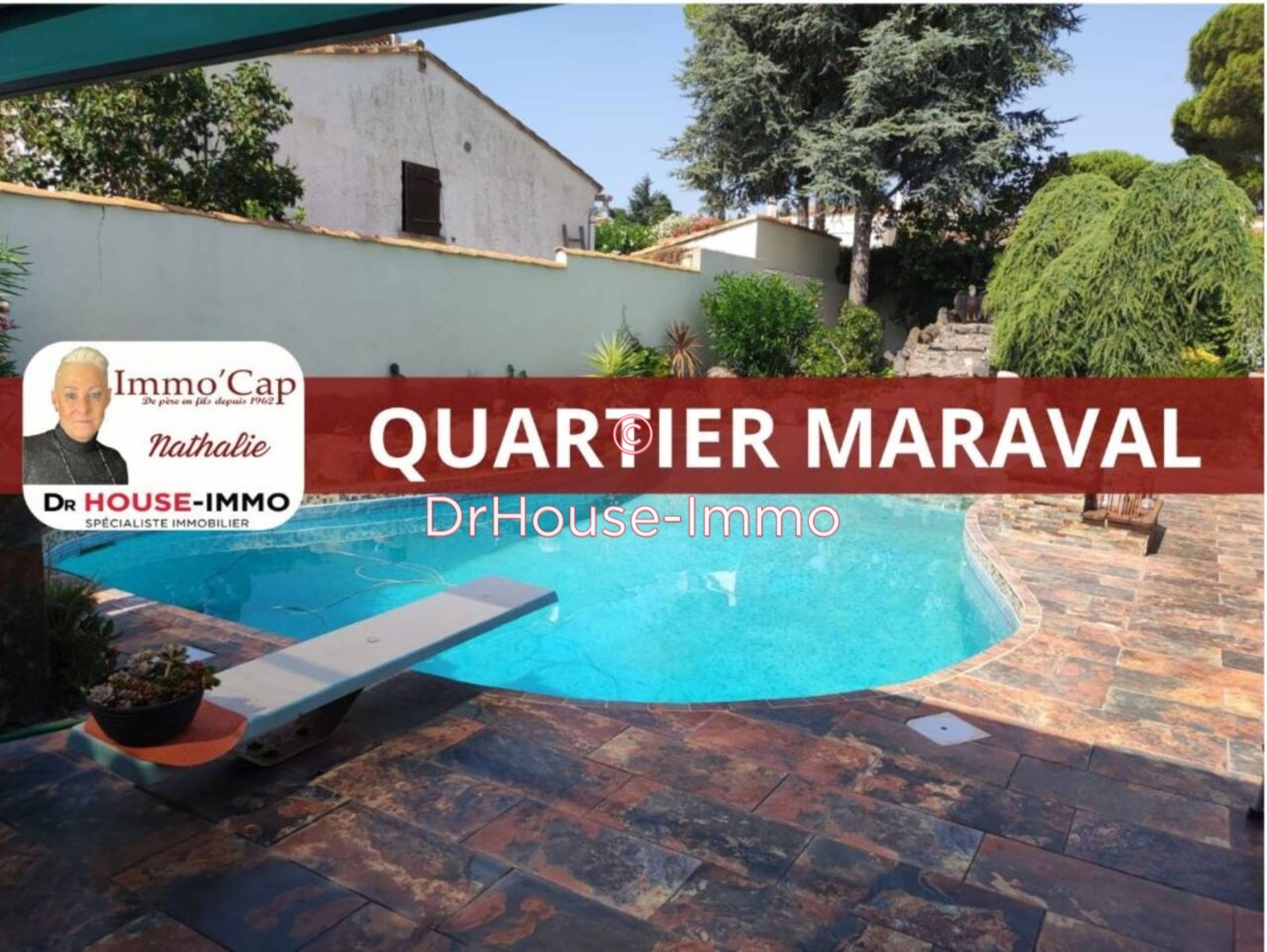 Maison 5 pièces de 160 m² - Cap d'Agde (34300)