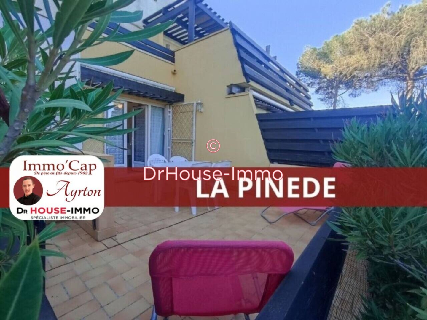Appartement 2 pièces de 21 m² - Cap d'Agde (34300)