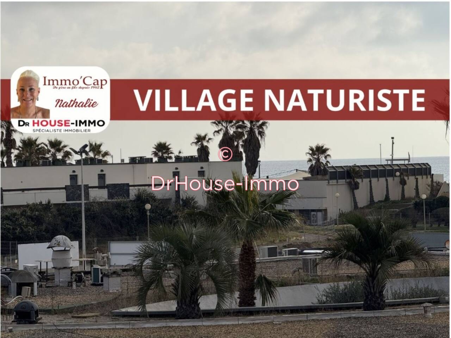 Appartement 1 pièce de 16 m² - Cap d'Agde (34300)