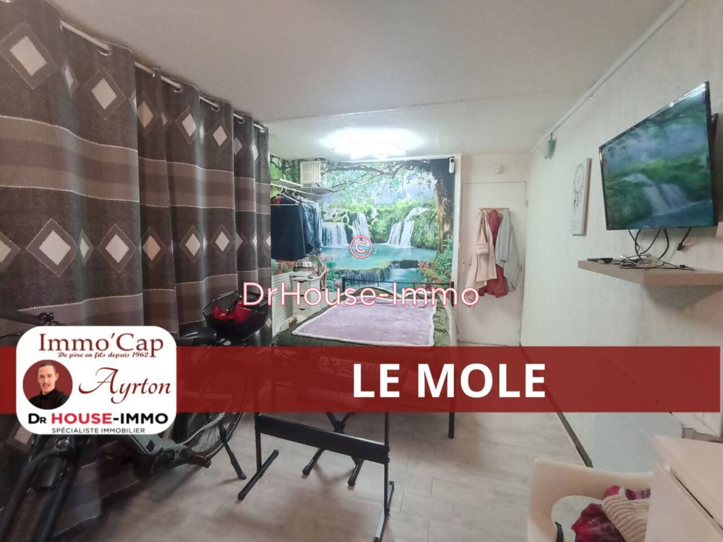Appartement 1 pièce de 31 m² - Cap d'Agde (34300)