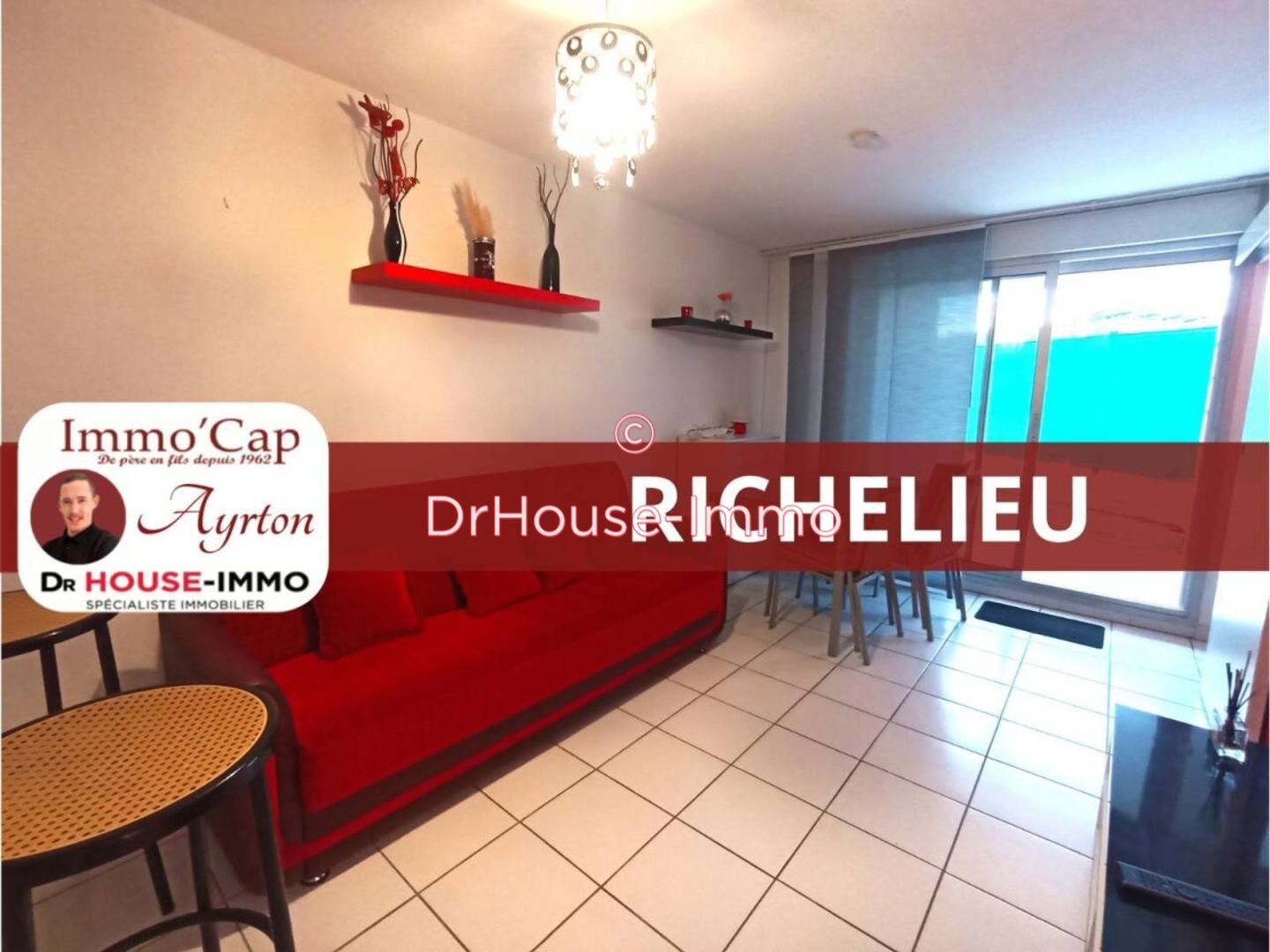 Appartement 2 pièces de 32 m² - Cap d'Agde (34300)