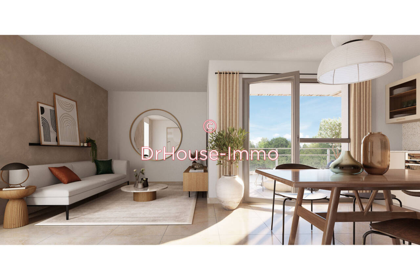 Appartement 3 pièces de 65 m² - Hésingue (68220)