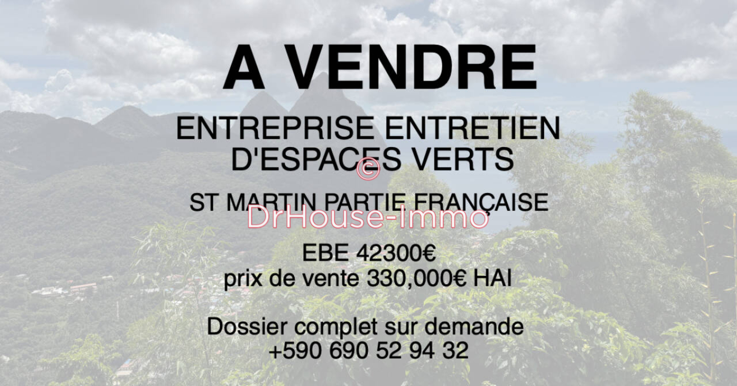 Commerce 1 pièce de 50 m² - Saint-Martin (97150)