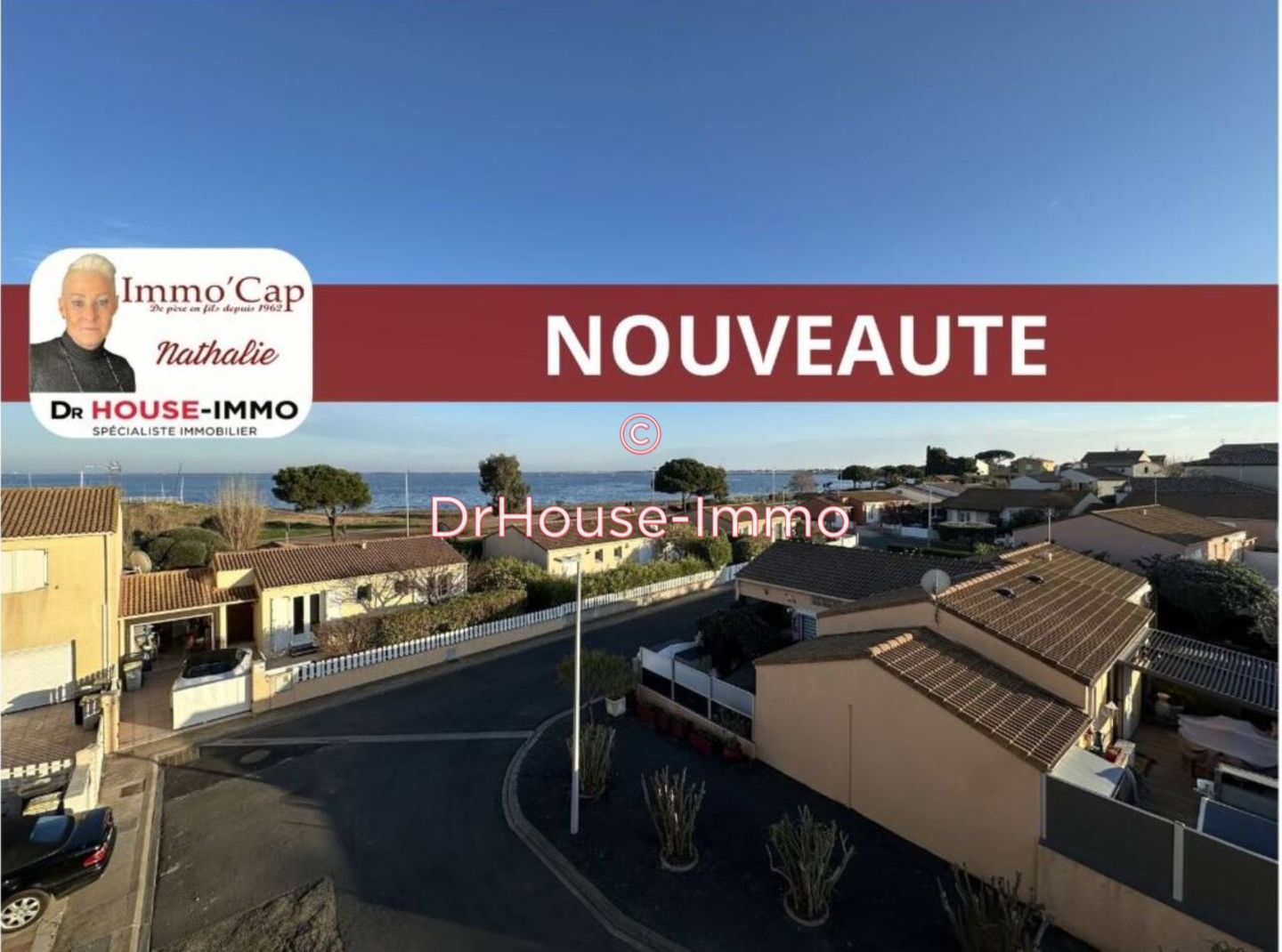 Appartement 4 pièces de 83 m² - Marseillan (34340)