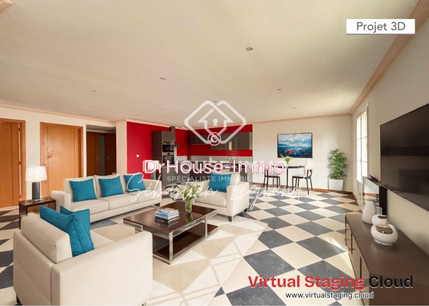 Appartement 3 pièces de 96 m² - Bruges (33520)