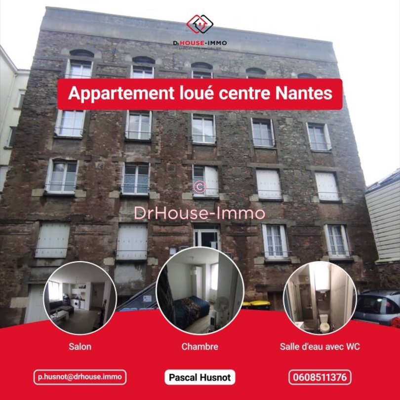 Appartement 2 pièces de 28 m² - Nantes (44200)