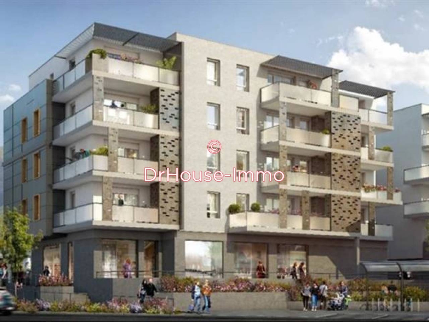 Appartement 4 pièces de 77 m² - Saint-Martin-d'Hères (38400)